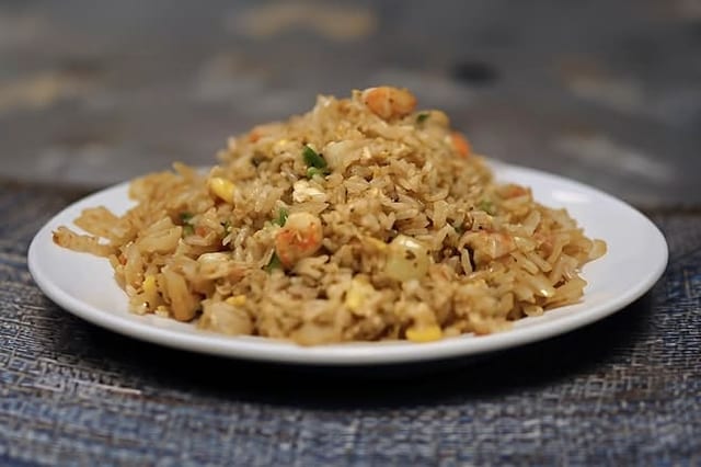 Crawfish Fried Rice (More Crawfish Now ... (Teppanyaki Style).