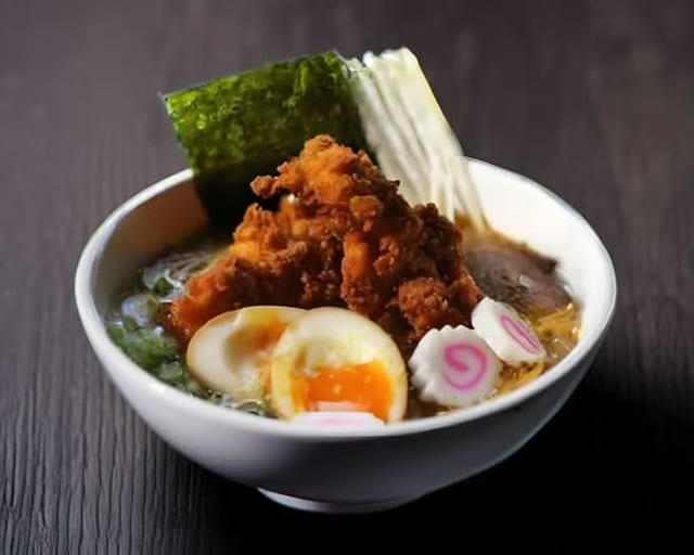 Chicken Kara-Age Ramen (Try Not to Sing).