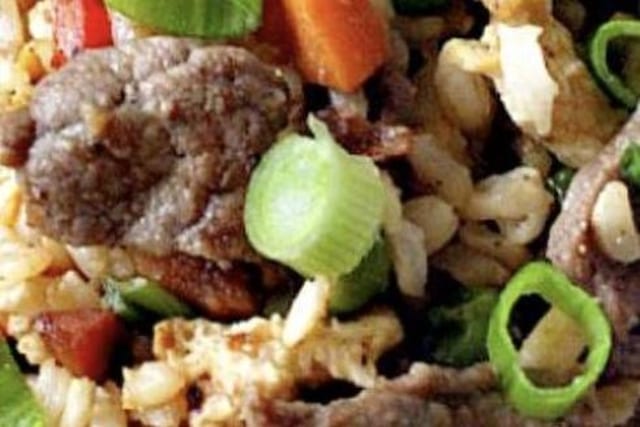 Steak Fried Rice (Shhhhmackin..)(Teppanyaki Style).