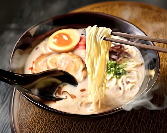 Tonkotsu Ramen (豚骨ラーメン).