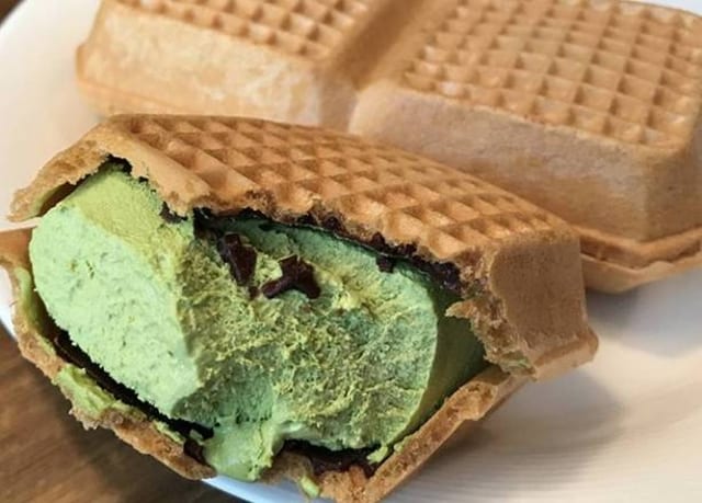 Monaka Matcha.