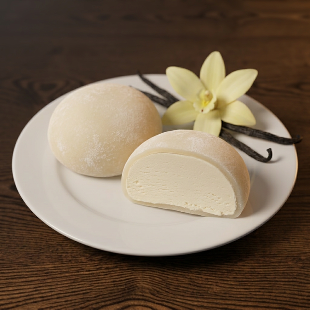 Mochi Ice Cream Vanilla.