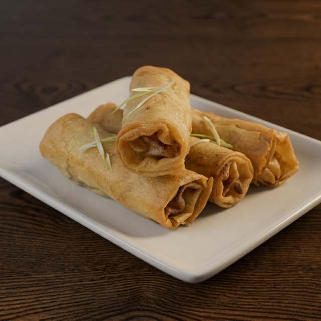 Supreme Vegetable Egg Rolls.