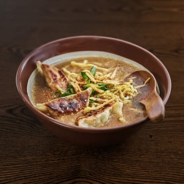 Gyoza Pork Ramen.