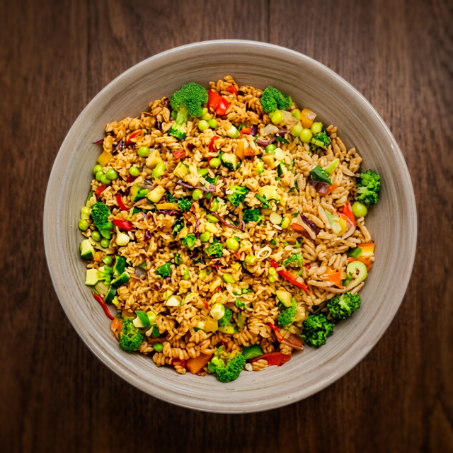 Vegetable Fried Rice.