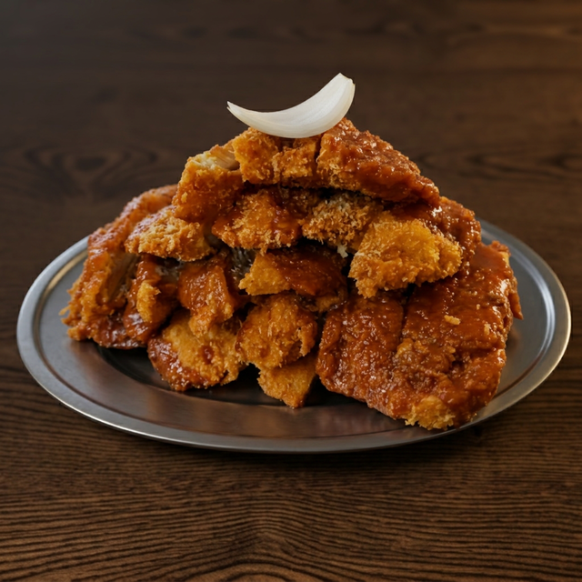 Chicken Katsu Appetizer.
