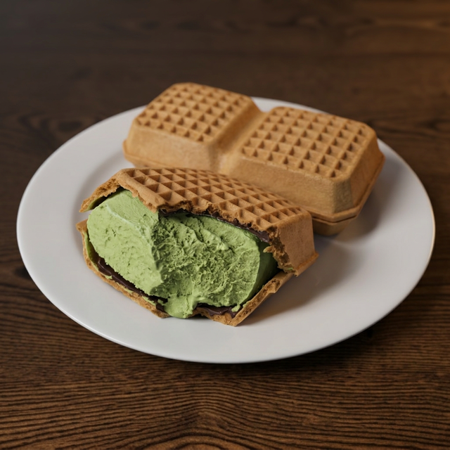 Monaka Matcha.
