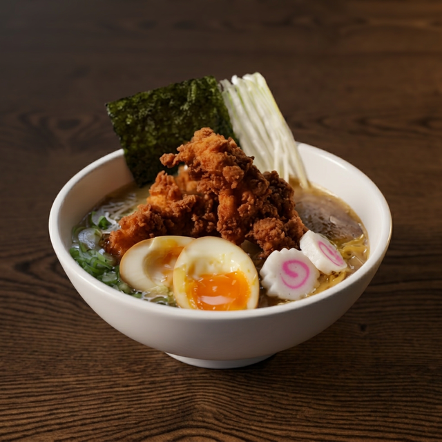 Chicken Karaage Ramen.