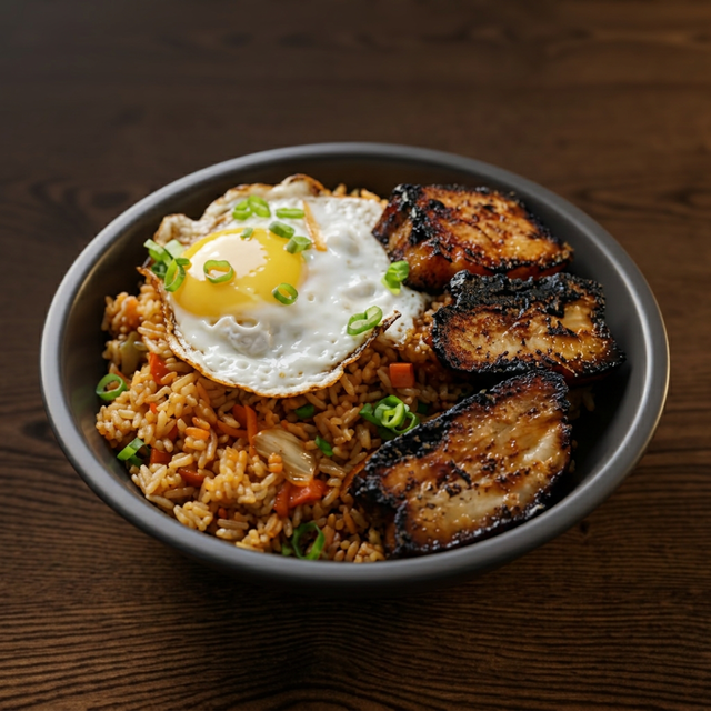 Pork Belly Fried Rice.