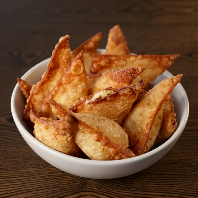 Philadelphia Cream Cheese Wontons.
