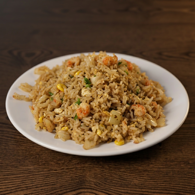 Crawfish Fried Rice.