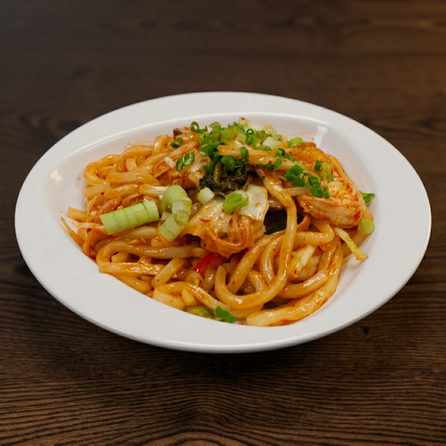 Spicy Kimchi Udon.