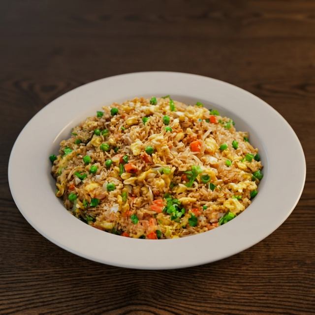 Simple Egg Fried Rice.