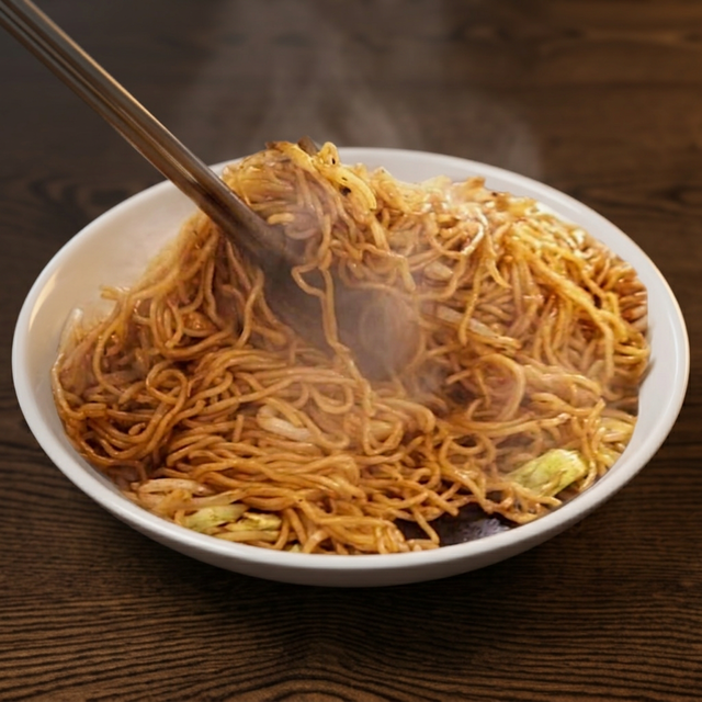 Yaki Soba Noodles.