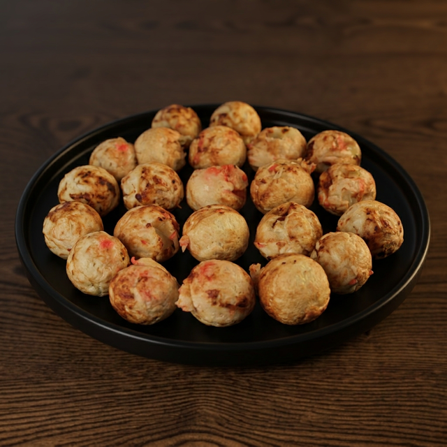 Takoyaki.